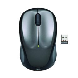Logitech M235 Wireless Mouse, Optical Tracking, Nano Usb Receiver, Black (PC)